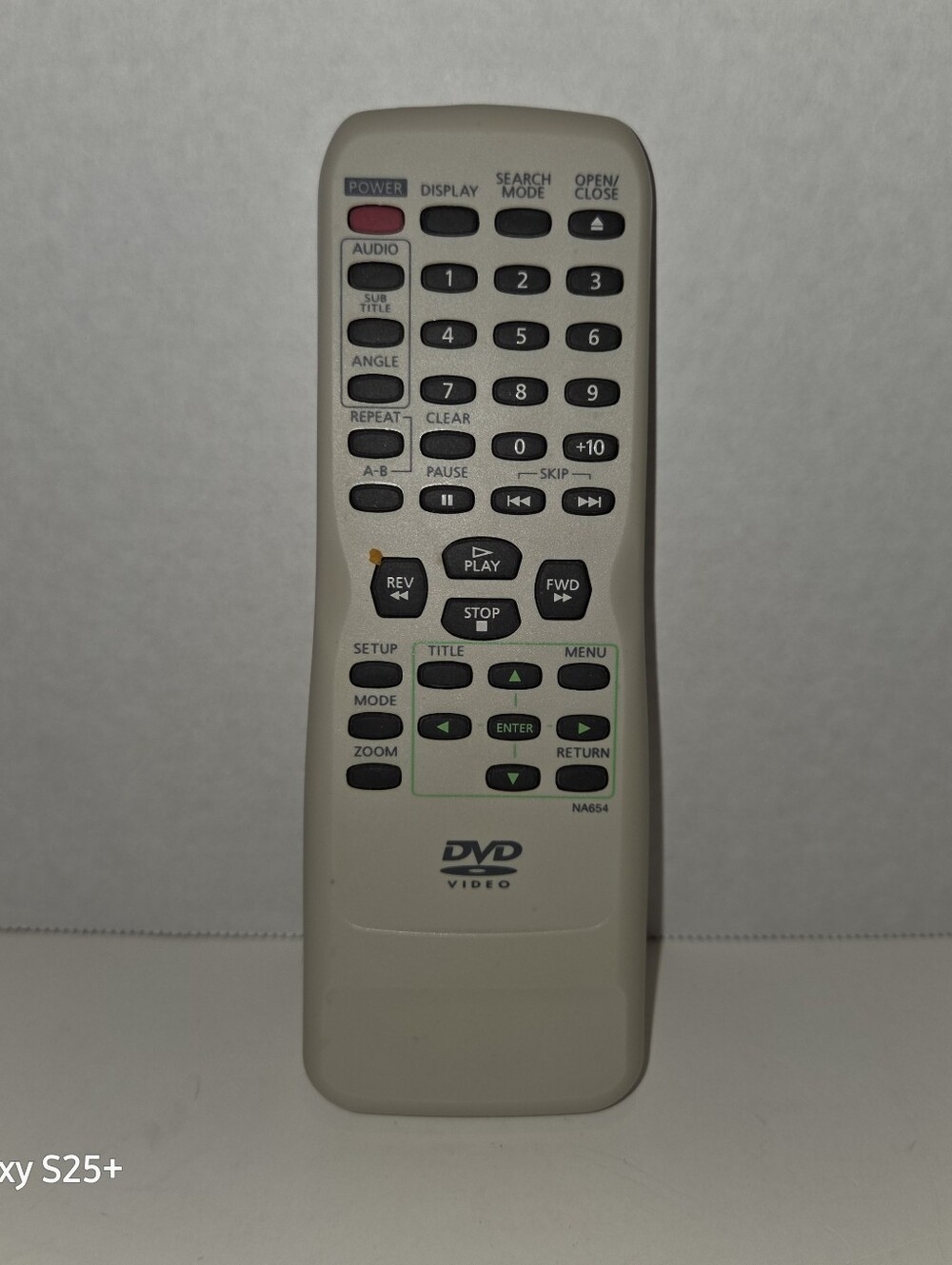 EMERSON DVD Player Replacement REMOTE NA654UD EWD7003